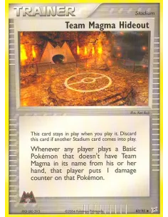Team Magma Hideout - Reverse Holo