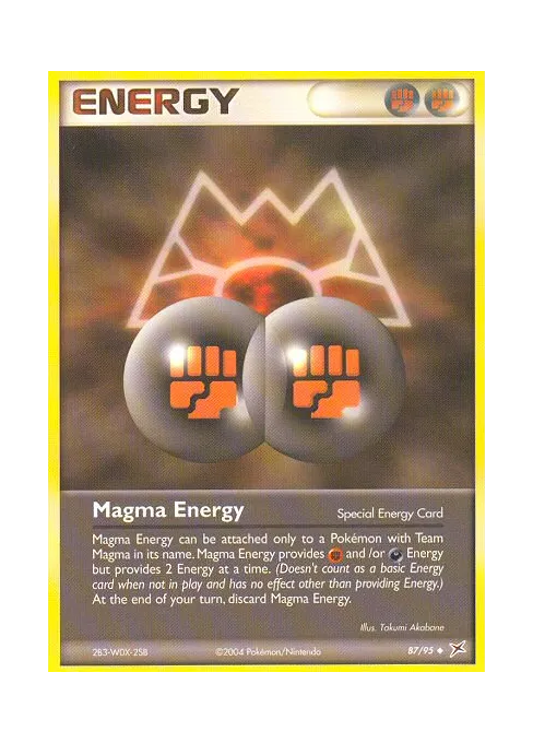 Magma Energy - Reverse Holo