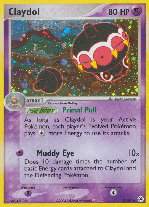 Claydol - Reverse Holo