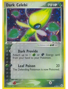 Dark Celebi - Reverse Holo