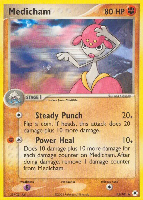 Medicham - Reverse Holo