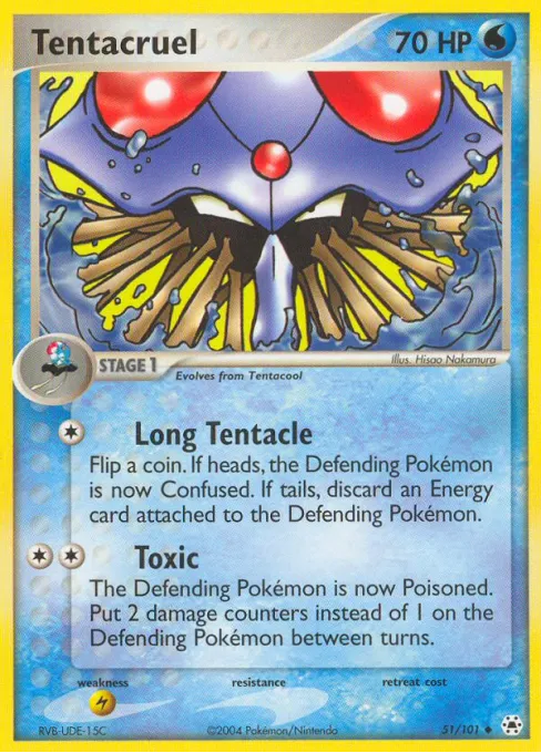 Tentacruel - Reverse Holo