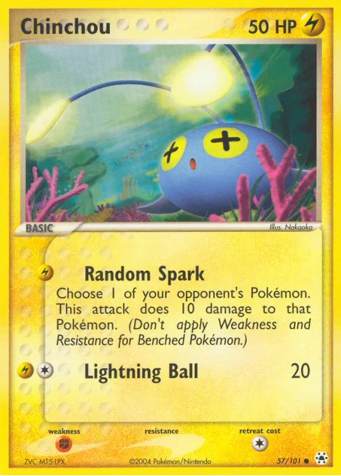 Chinchou - Reverse Holo