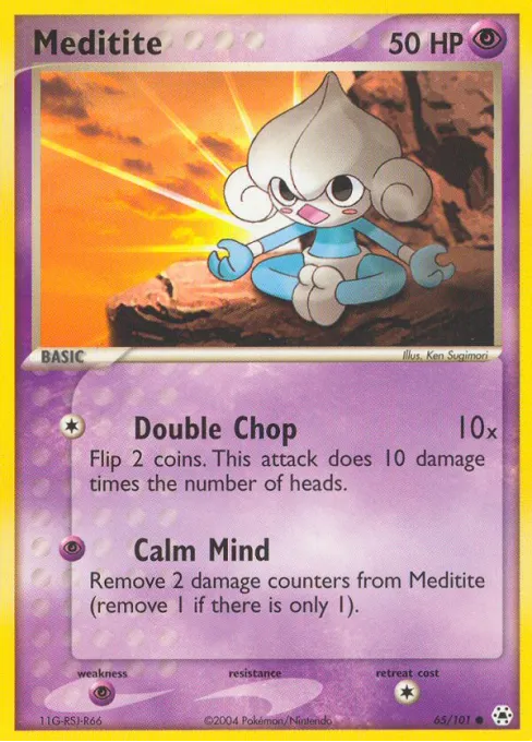 Meditite - Reverse Holo