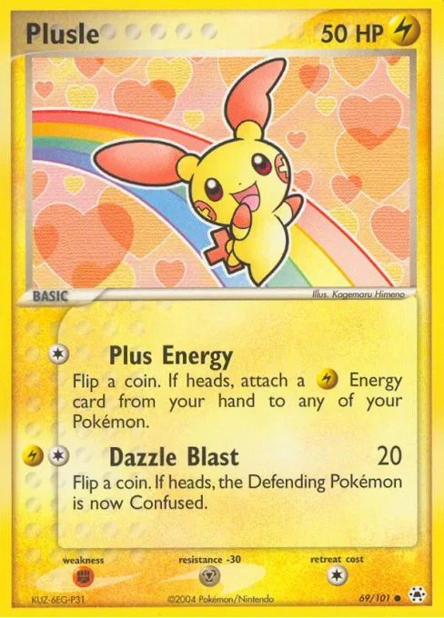 Plusle - Reverse Holo