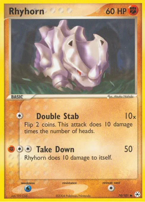Rhyhorn - Reverse Holo