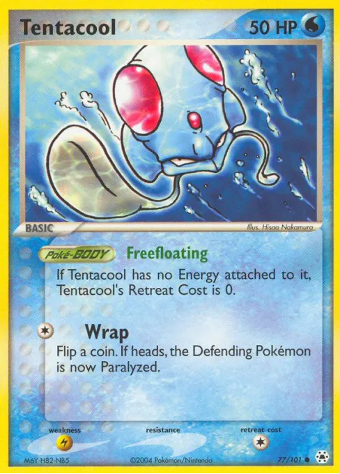 Tentacool - Reverse Holo