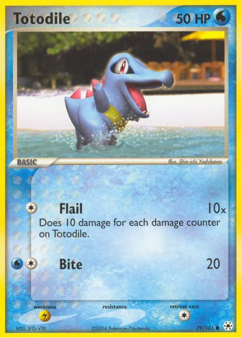Totodile - Reverse Holo