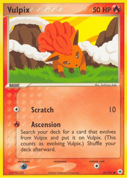 Vulpix - Reverse Holo