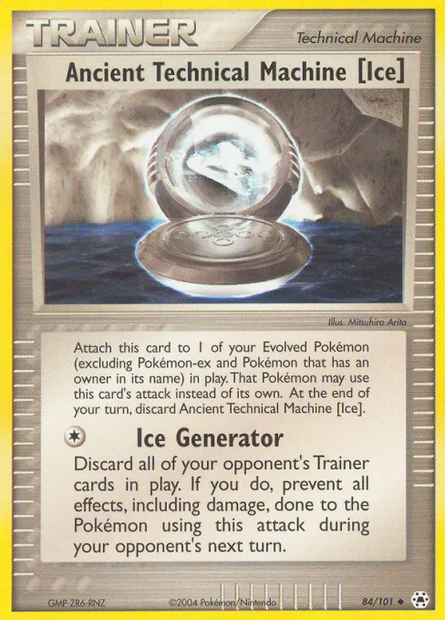 Ancient Technical Machine [Ice] - Reverse Holo