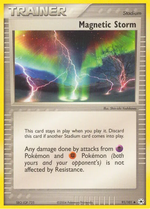 Magnetic Storm - Reverse Holo