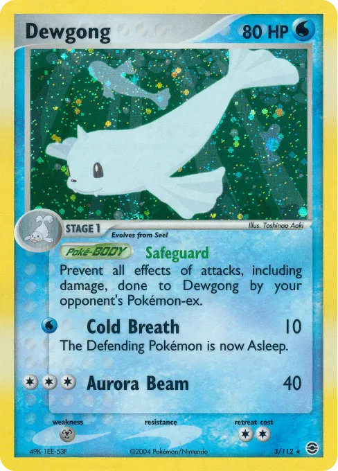 Dewgong - Reverse Holo