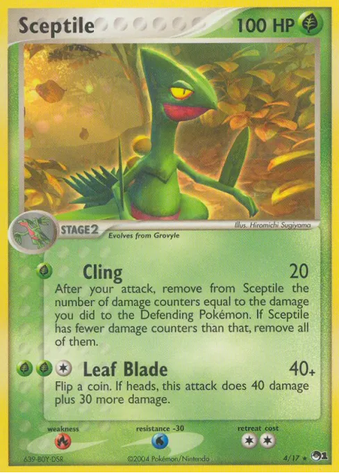 Sceptile - Reverse Holo