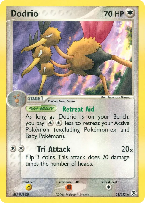 Dodrio - Reverse Holo