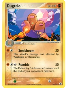 Dugtrio - Reverse Holo