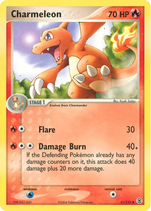 Charmeleon - Reverse Holo
