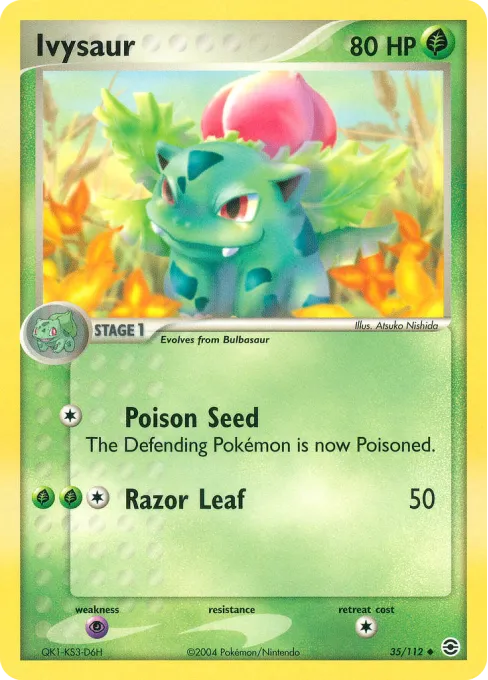 Ivysaur - Reverse Holo