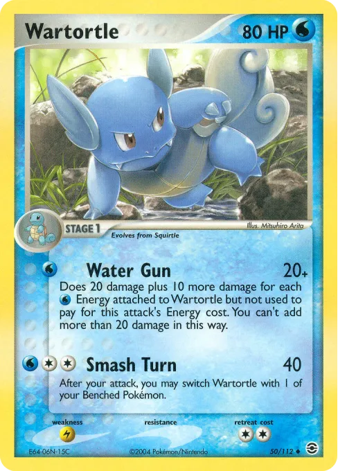 Wartortle - Reverse Holo