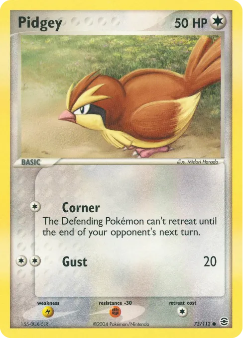 Pidgey - Reverse Holo