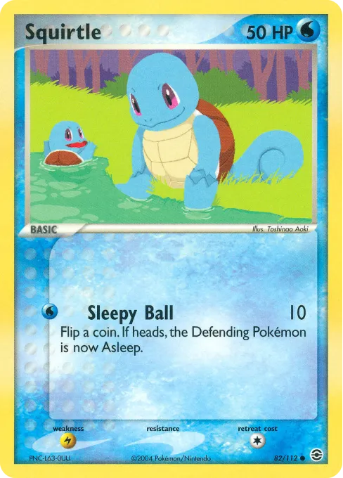 Squirtle - Reverse Holo