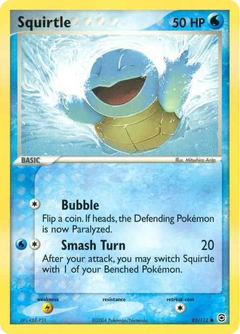 Squirtle - Reverse Holo