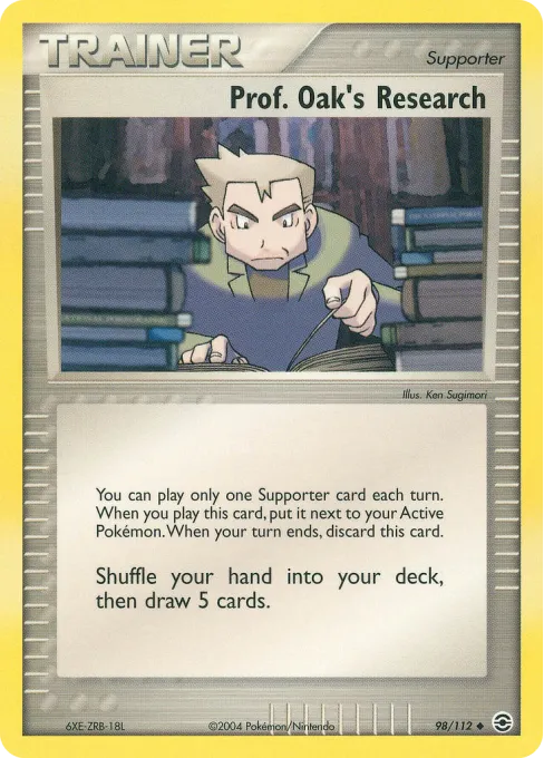 Prof. Oak's Research - Reverse Holo