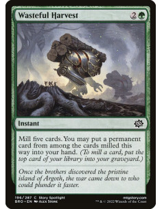Wasteful Harvest - Foil