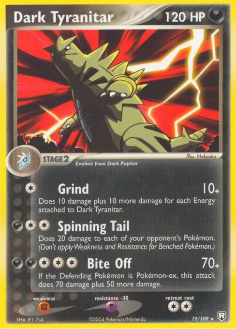 Dark Tyranitar - Reverse Holo