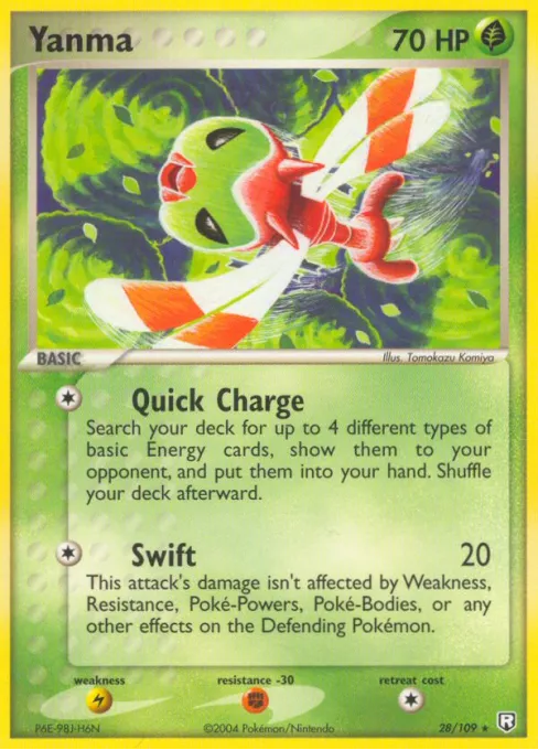 Yanma - Reverse Holo