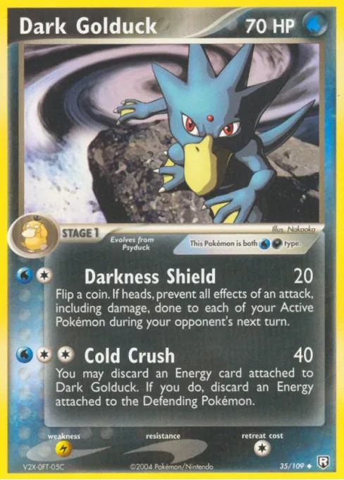 Dark Golduck - Reverse Holo