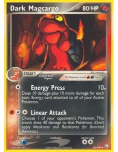 Dark Magcargo - Reverse Holo