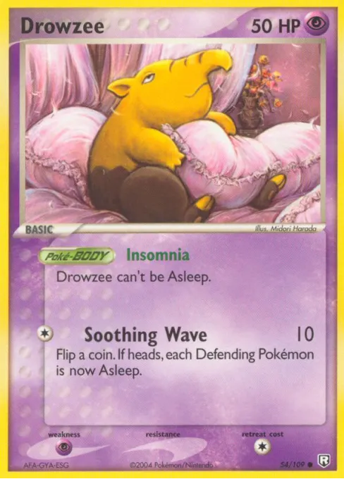 Drowzee - Reverse Holo