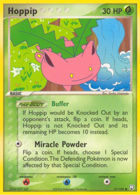 Hoppip - Reverse Holo