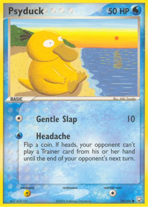 Psyduck - Reverse Holo