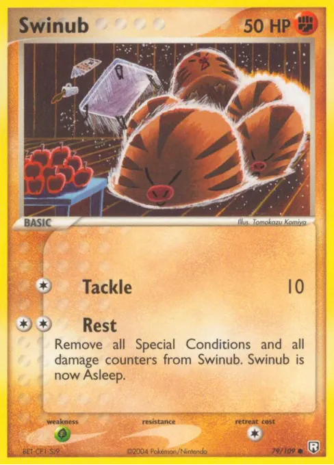 Swinub - Reverse Holo