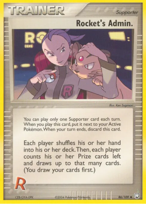 Rocket's Admin. - Reverse Holo