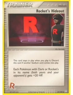 Rocket's Hideout - Reverse Holo