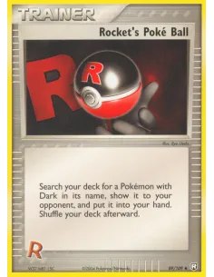 Rocket's Poké Ball - Reverse Holo