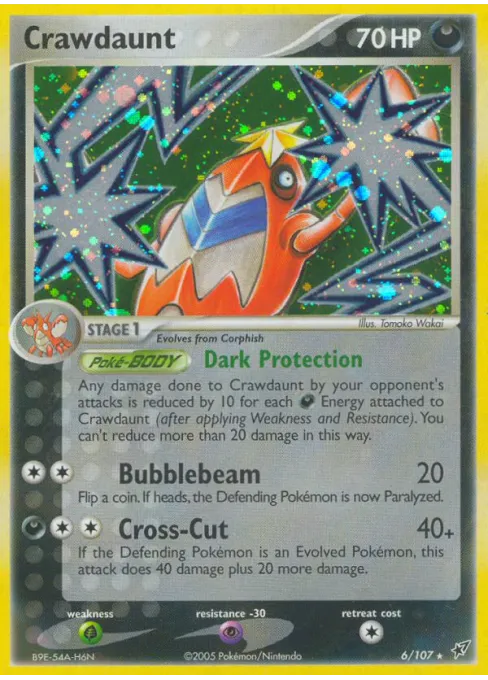 Crawdaunt - Reverse Holo