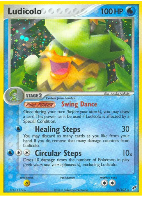 Ludicolo - Reverse Holo