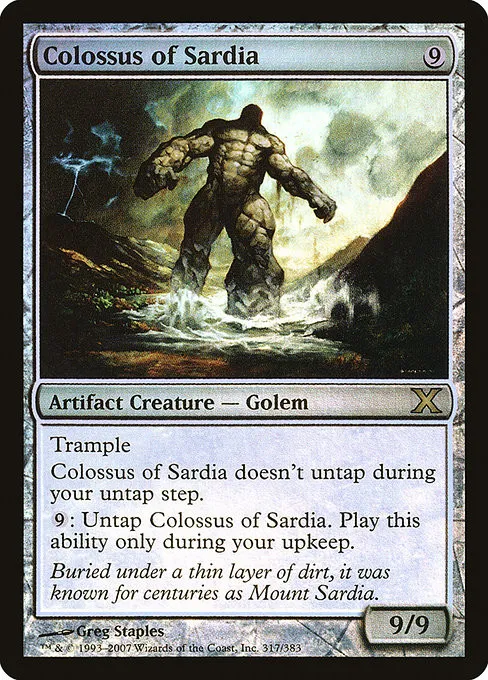 Colossus of Sardia - Foil