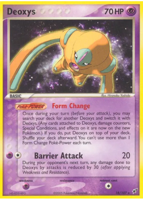 Deoxys - Reverse Holo