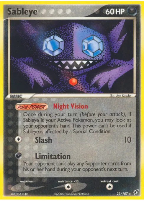 Sableye - Reverse Holo
