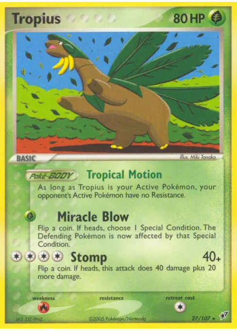 Tropius - Reverse Holo