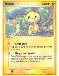 Minun - Reverse Holo