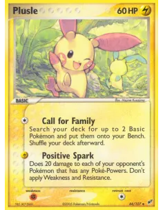 Plusle - Reverse Holo
