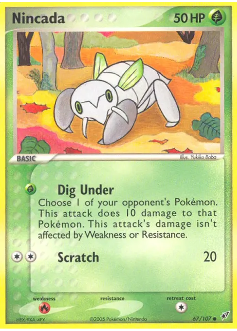 Nincada - Reverse Holo