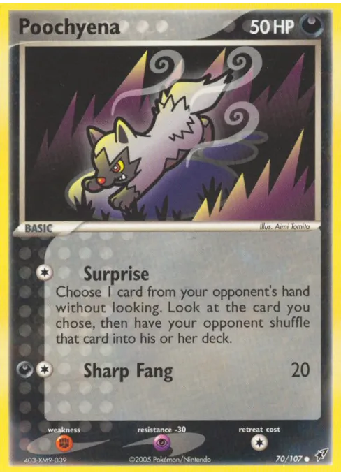 Poochyena - Reverse Holo