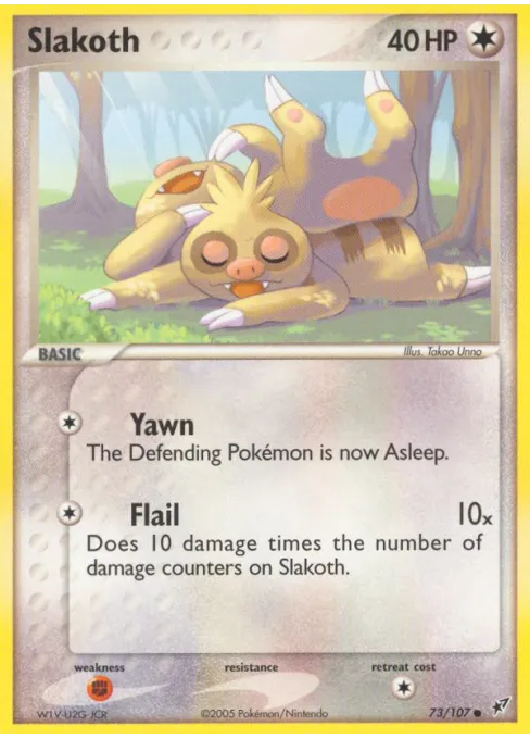 Slakoth - Reverse Holo