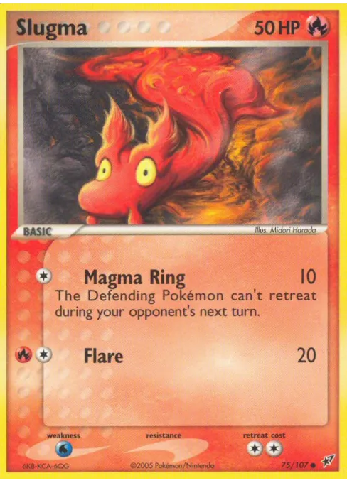 Slugma - Reverse Holo